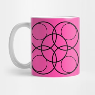 Circles line art Mug